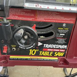 10” Table Saw