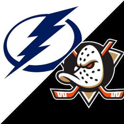 2 Anaheim Ducks Vs. Tampa bay Lightning Tickets - Sunday, January 5th, 2025 ($80 For The Pair)