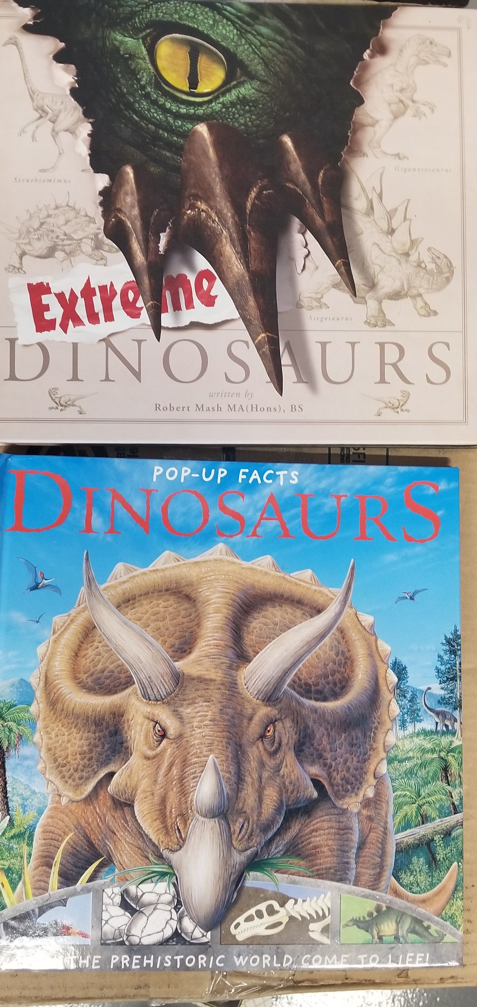 Dinosaurs and Extreme Dinosaurs books