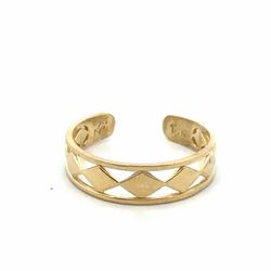 Woman’s Ladies 14k Yellow Gold Toe Ring GP3135061