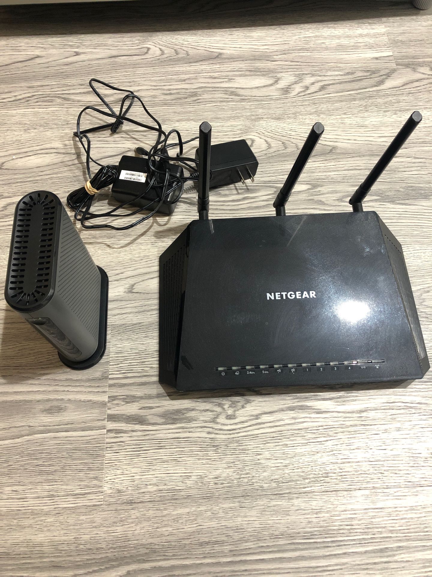 Modem and Router