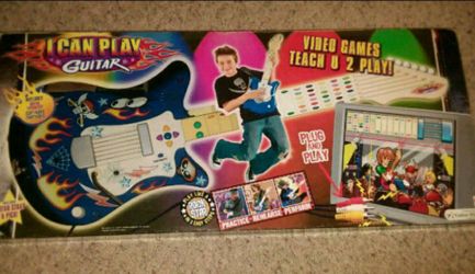 New in box I Can play guitar Interactive plug in learning guitar