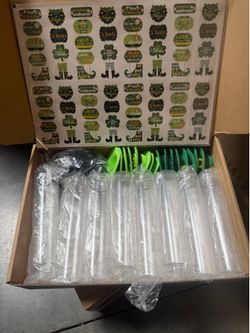 16 Set St. Patrick's Day Candy Tubes 4 oz(115ml)