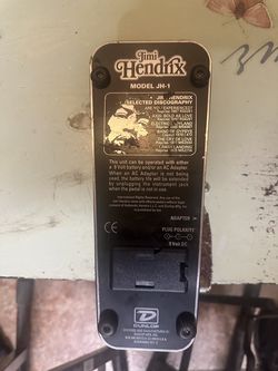 JIMI HENDRIX WAHWAH GUITAR PEDAL MODEL JH-1