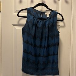Loft Teal Blouse