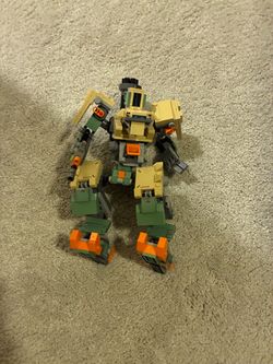 Overwatch mech lego set