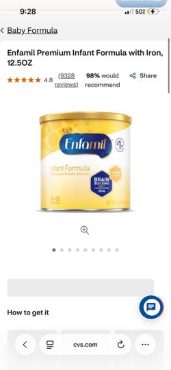 Enfamil Premium Infant Formula with Iron 12.5oz