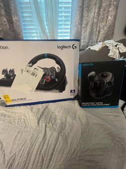 Gaming wheel and shifter