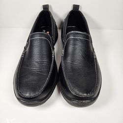 Deer Stags Men's Size 10M Black Fuji2 Slip on Shoes 902 Collection Memory Foam