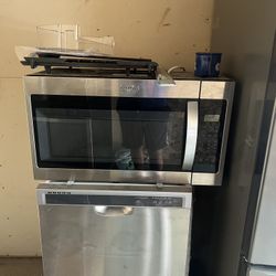 Stainless Steel Microwave 