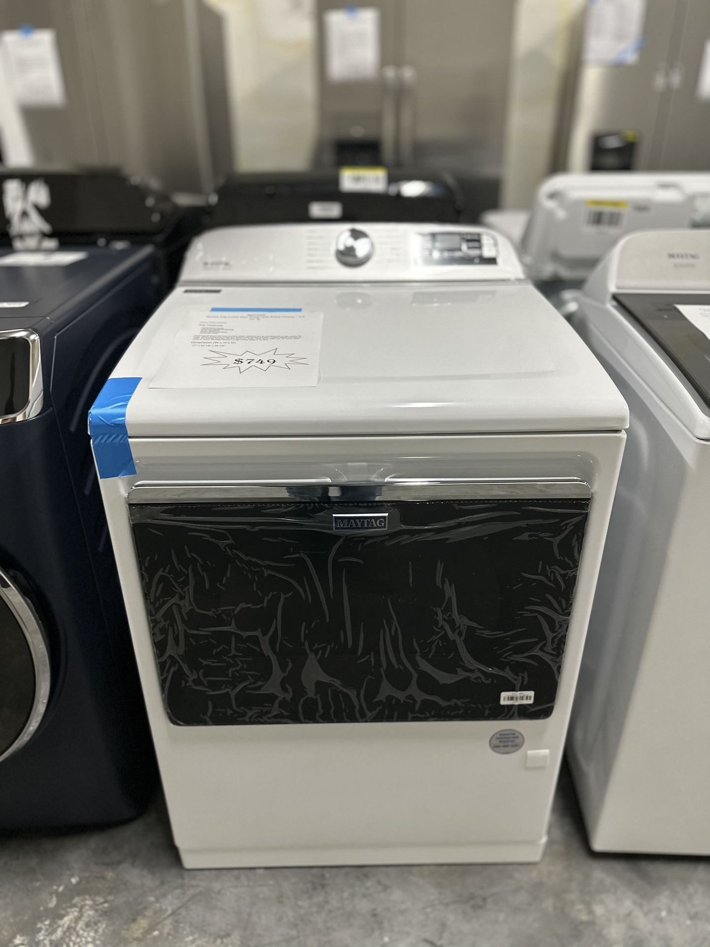 Maytag 7.4 Cubic Feet Top Load Electric Dryer
