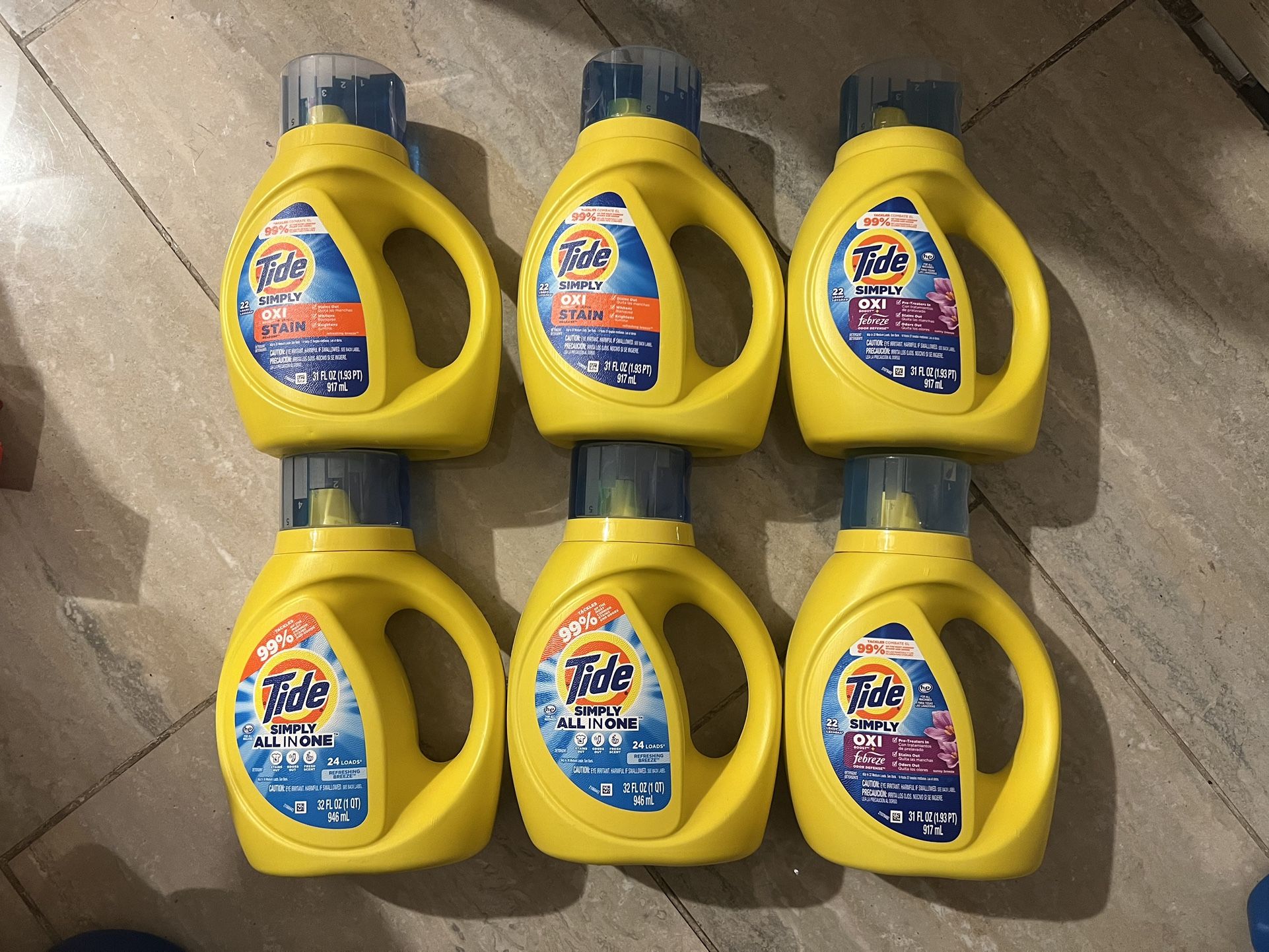 Detergent Tide All For $20