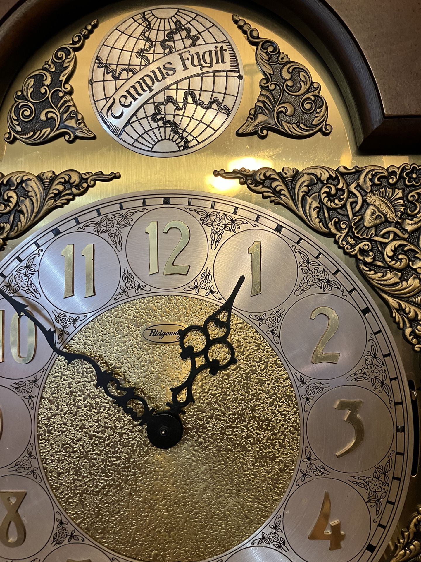 VINTAGE TEMPUS FUGIT GRANDFATER CLOCK