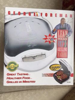 GEORGE FOREMAN GRILLING NEW