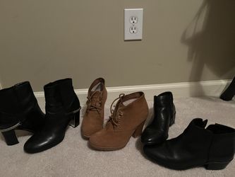 Women’s Low-Cut, Leather And Suede Boots