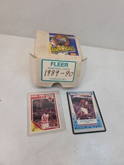 Fleer 1989-90 basketball set