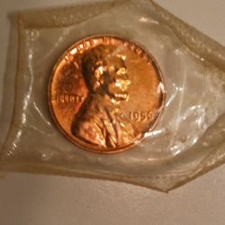 1956 Wheat Penny Never In Circulation 