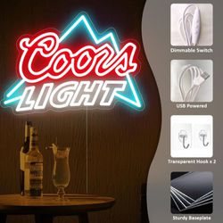 Coors Light Neon Sign 