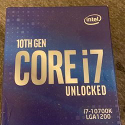 intel processor 10th gen  core i7-10700k LGA1200