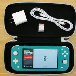 SWITCH LITE WITH ONE GAME 
