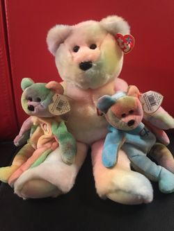 Ty peace bears bundle/ no cash app