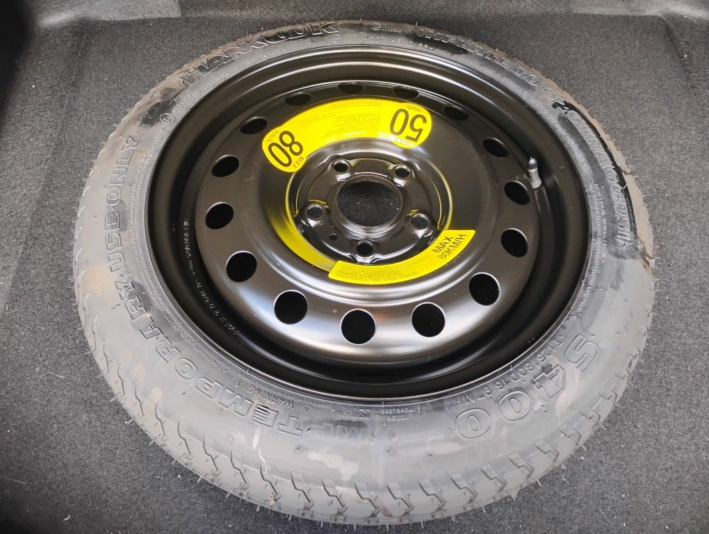 New OEM Hyundai Kona Spare Tire Donut & Jack Kit Fits 2018-2025