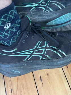 ASICS Running Sneakers Black Teal