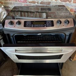 GE Profile 30” Slide In Electric Range