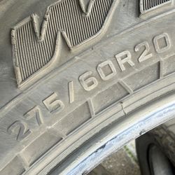 RAM 1500 Tires 275/60/20 Falken (4 Tires) $100.00/All 4 
