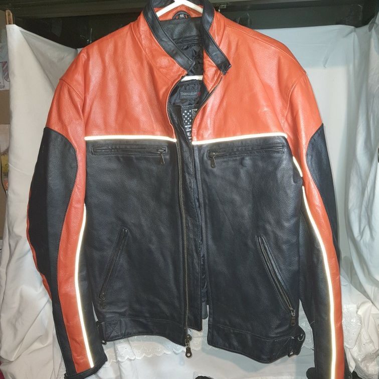 USA Bikers Dream Apparel Men s Leather Jacket for Sale in Brooksville FL OfferUp