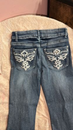 Bootcut Gemstone back pocket Jeans Size 5