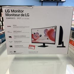 LG 32" FHD Curved 100Hz Monitor with FreeSync - 32MR50CS