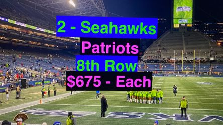 Seahawks Patriots Tickets