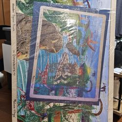 Melissa & Doug- Wooden Jigsaw Tray Puzzles Dinosaurs 45 Wood Pieces Ages 3+