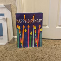 Tall Happy Birthday Gift Bag 