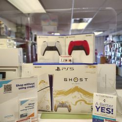 PS5 Ghost Of Yotei Limited Edition Brand New With Extra Wireless Controller On Holiday Deals On Payments With Just $10 Down