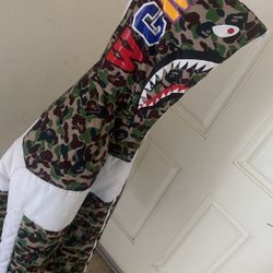 BAPE X adidas ABC Camo Puffer Jacket