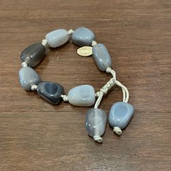 Lola Rose Gray Beaded Bracelet