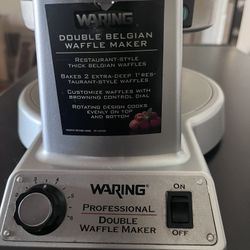 Waring Professional Double Waffle Maker
