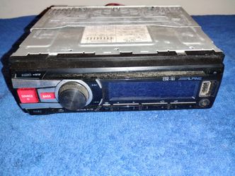 Alpine CD Player/Car Stereo