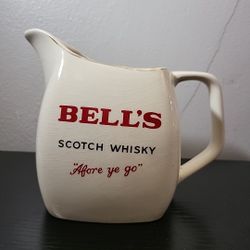 Bells Scotch Whisky Water Pitcher Bar Jug Wade PDM