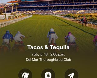 Tacos and Tequila at Del Mar