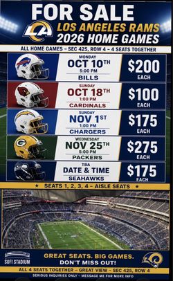 RAMS  Home Games