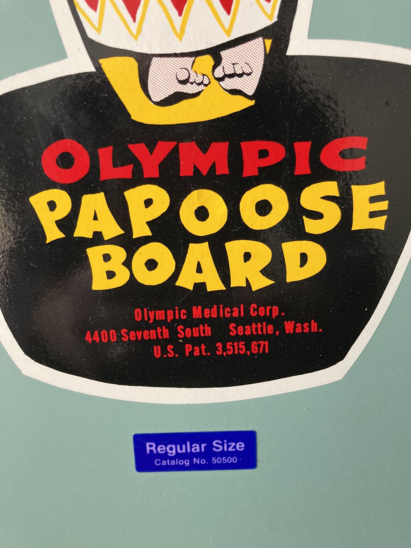 Papoose Board