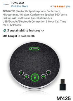 Noise-cancelling conference horn (M'425)