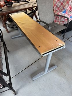 Small Utility Table / Desk – Great for Garage or Workbench