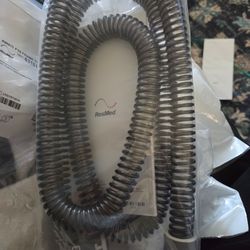 Cpap mask hose and chin strap