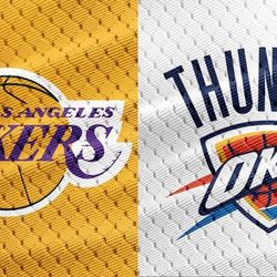 *2* Lakers vs Thunder Tickets $300