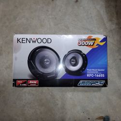 New Kenwood 6 1/2 Inch Speakers 