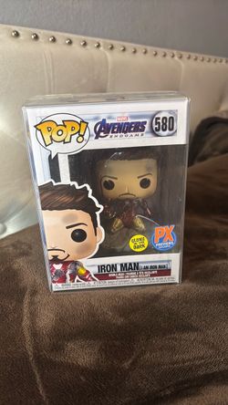 Funko Pop Iron Man #580 Glow PX Exclusive